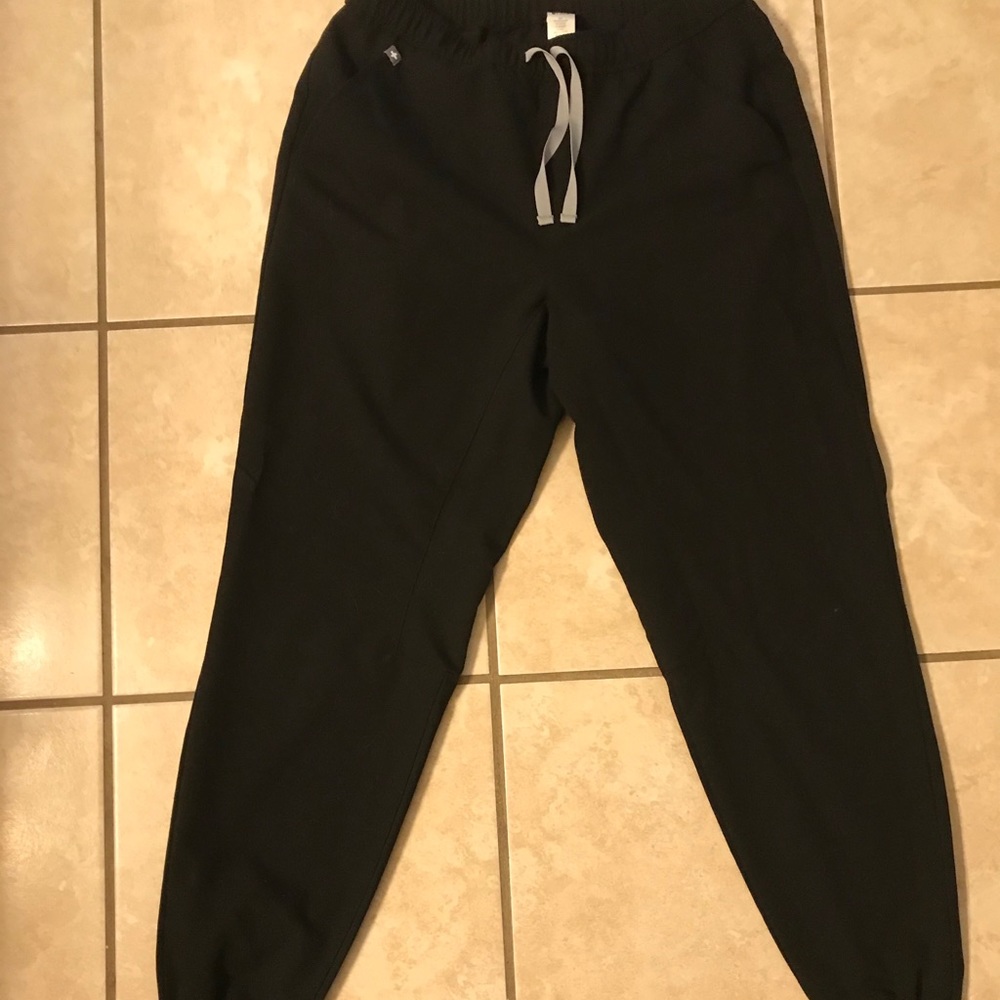 Men’s Figs Tansen Jogger Scrub Pants Medium Black